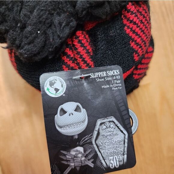 Nwt Disney The Nightmare before Christmas Slipper socks bundle, one size - Picture 5 of 5